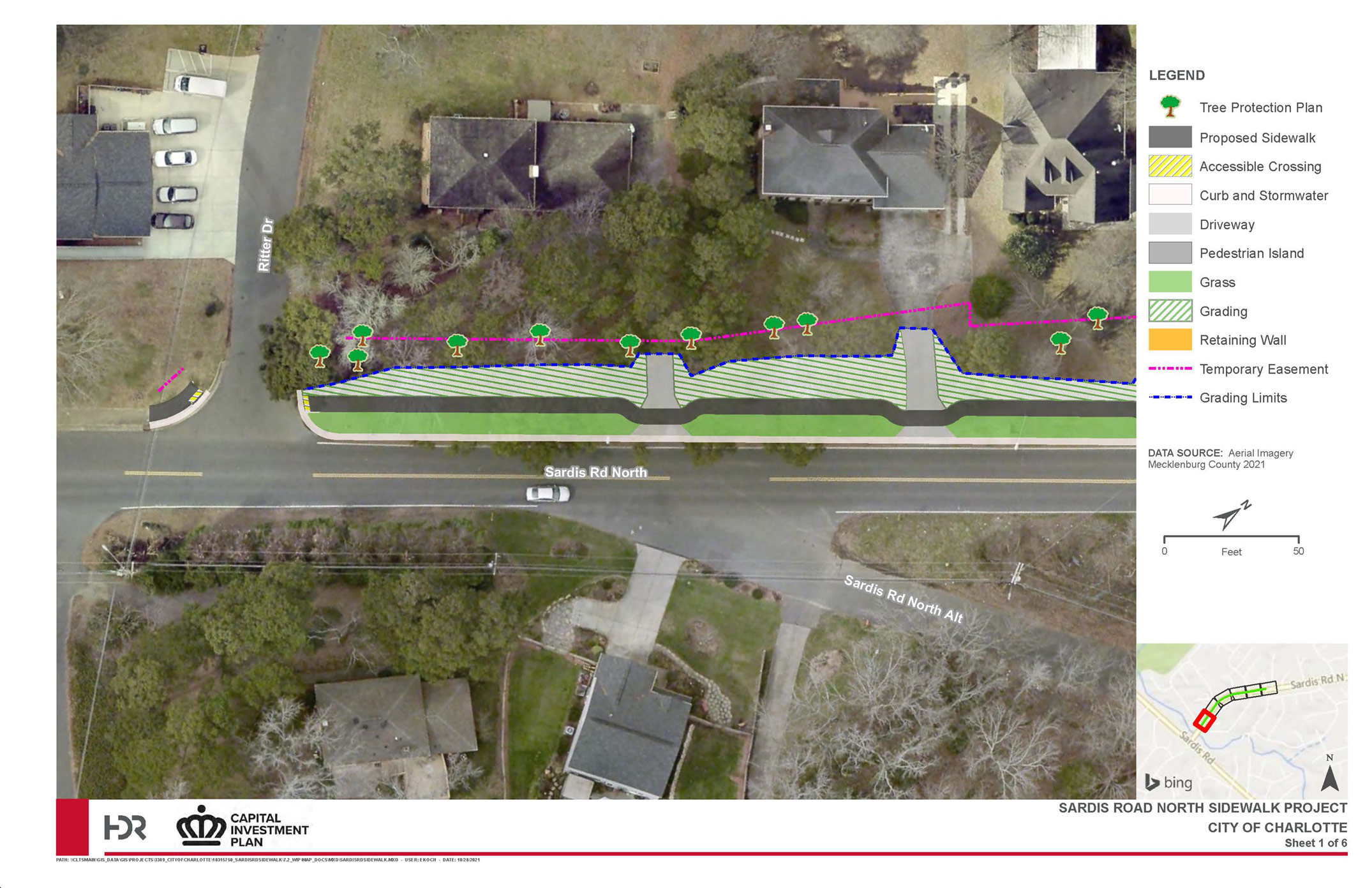 Aerial Map Sheet 1 of 6