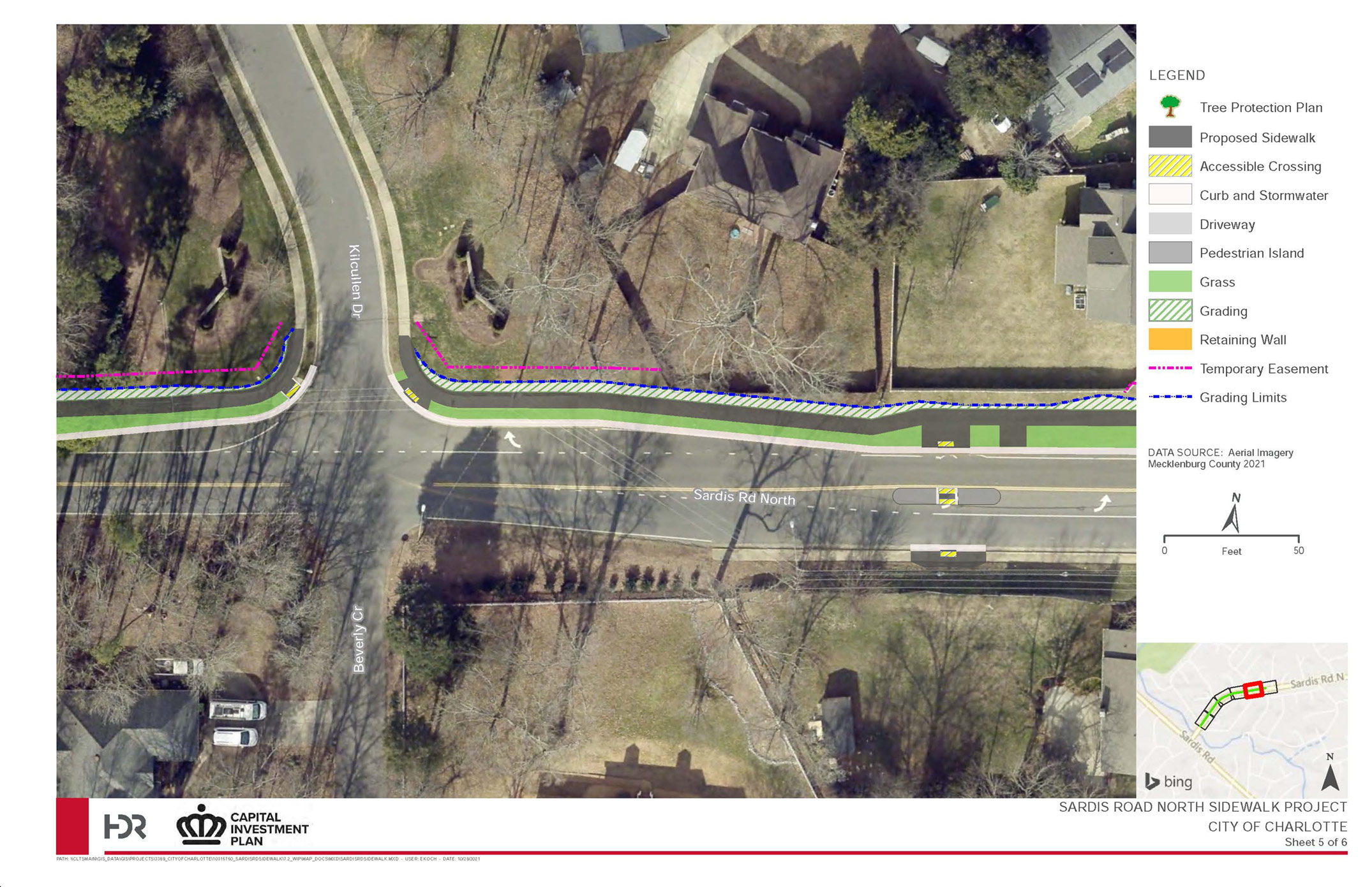 Aerial Map Sheet 1 of 6